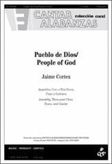 Pueblo de Dios / People of God Three-Part Treble choral sheet music cover